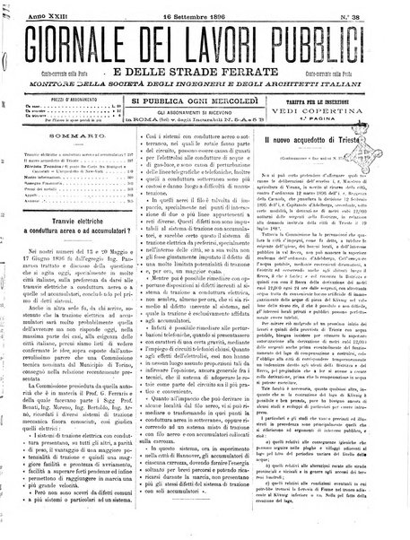 Giornale dei lavori pubblici e delle strade ferrate