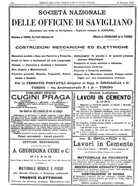 Giornale dei lavori pubblici e delle strade ferrate