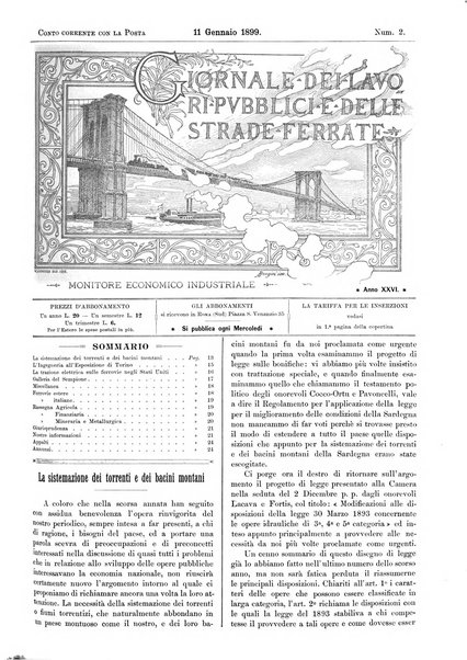 Giornale dei lavori pubblici e delle strade ferrate