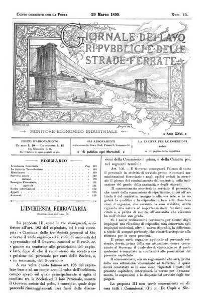 Giornale dei lavori pubblici e delle strade ferrate