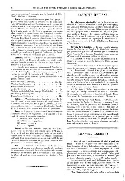 Giornale dei lavori pubblici e delle strade ferrate