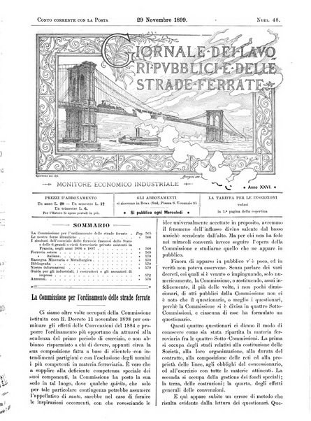 Giornale dei lavori pubblici e delle strade ferrate