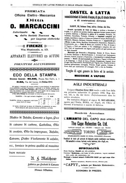 Giornale dei lavori pubblici e delle strade ferrate