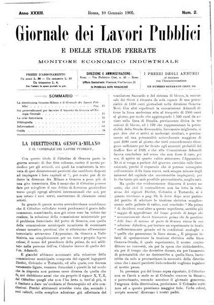 Giornale dei lavori pubblici e delle strade ferrate