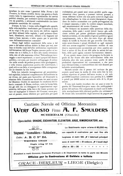 Giornale dei lavori pubblici e delle strade ferrate