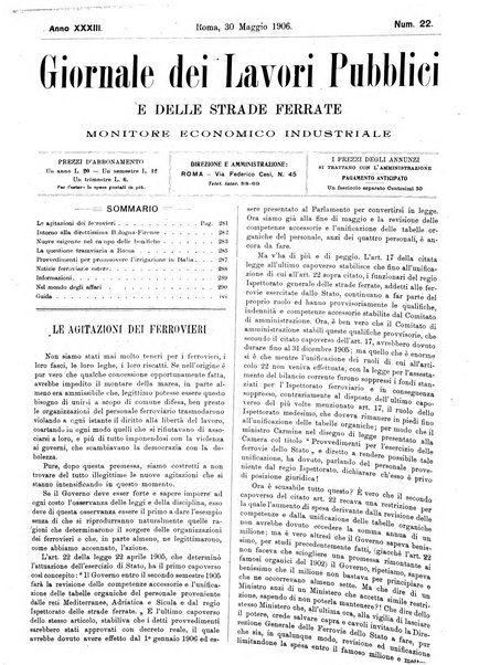 Giornale dei lavori pubblici e delle strade ferrate