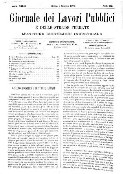 Giornale dei lavori pubblici e delle strade ferrate