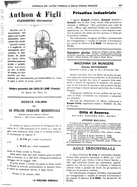 Giornale dei lavori pubblici e delle strade ferrate