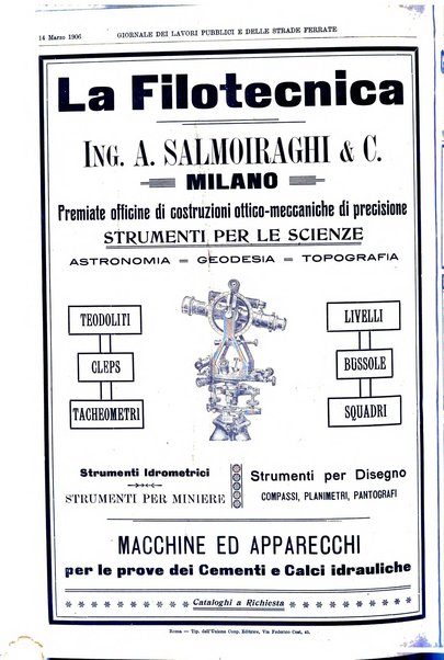 Giornale dei lavori pubblici e delle strade ferrate