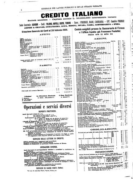 Giornale dei lavori pubblici e delle strade ferrate