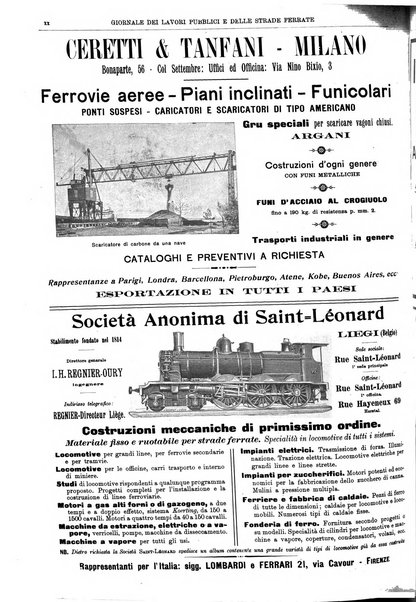 Giornale dei lavori pubblici e delle strade ferrate