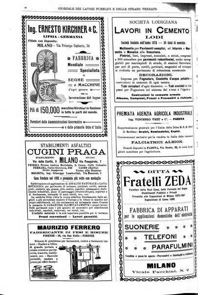 Giornale dei lavori pubblici e delle strade ferrate