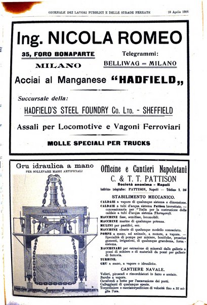 Giornale dei lavori pubblici e delle strade ferrate