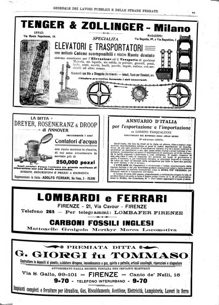 Giornale dei lavori pubblici e delle strade ferrate