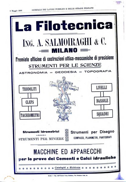 Giornale dei lavori pubblici e delle strade ferrate