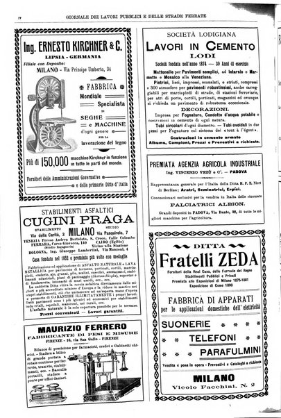 Giornale dei lavori pubblici e delle strade ferrate