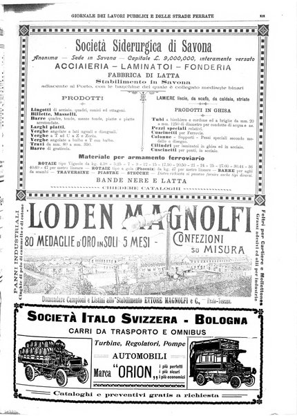 Giornale dei lavori pubblici e delle strade ferrate