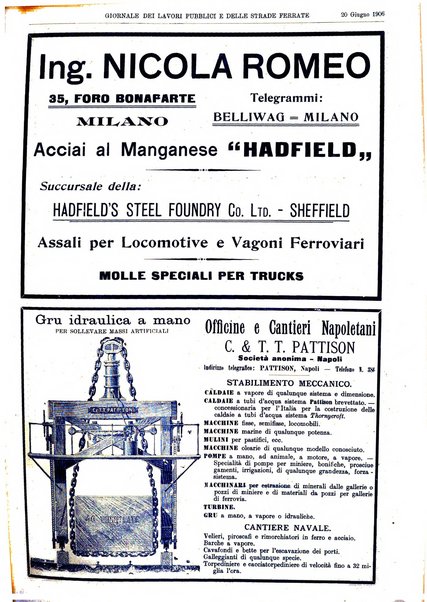 Giornale dei lavori pubblici e delle strade ferrate