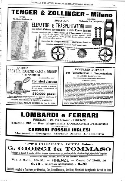 Giornale dei lavori pubblici e delle strade ferrate