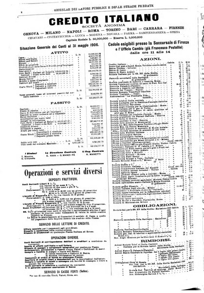 Giornale dei lavori pubblici e delle strade ferrate