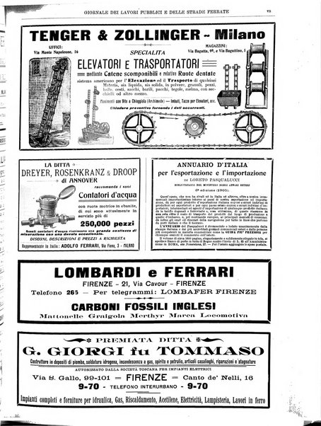 Giornale dei lavori pubblici e delle strade ferrate