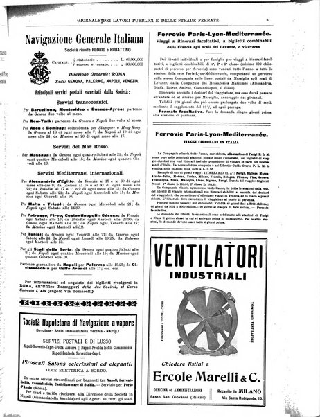 Giornale dei lavori pubblici e delle strade ferrate