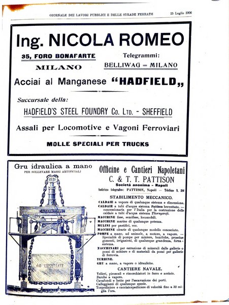 Giornale dei lavori pubblici e delle strade ferrate