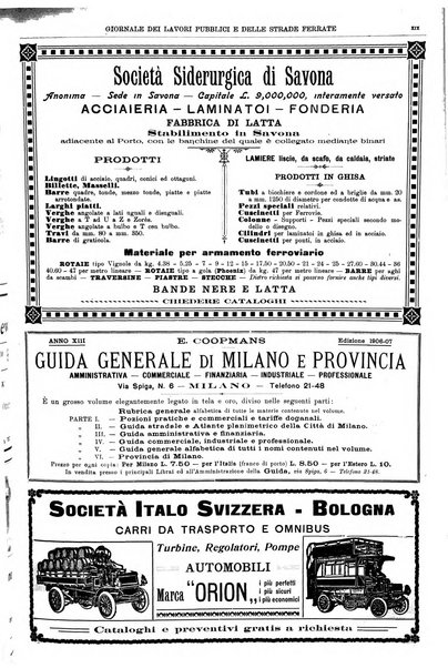 Giornale dei lavori pubblici e delle strade ferrate