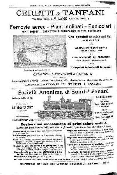 Giornale dei lavori pubblici e delle strade ferrate