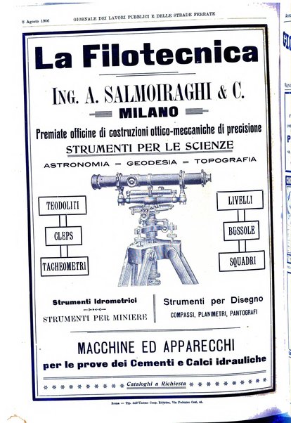 Giornale dei lavori pubblici e delle strade ferrate