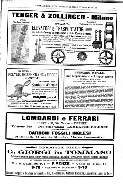 Giornale dei lavori pubblici e delle strade ferrate