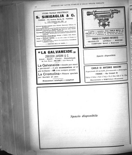 Giornale dei lavori pubblici e delle strade ferrate