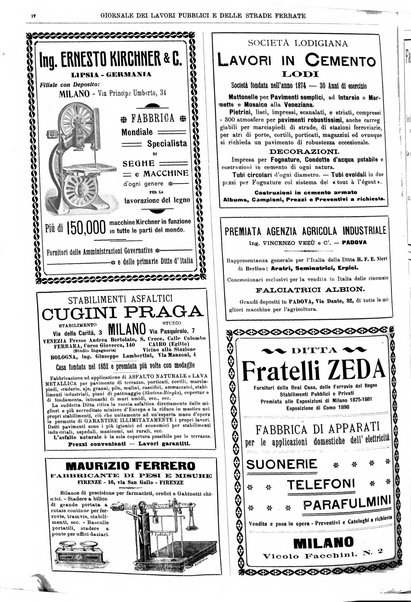 Giornale dei lavori pubblici e delle strade ferrate