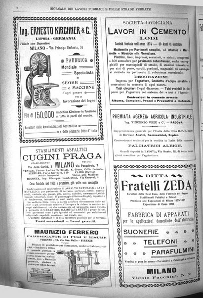 Giornale dei lavori pubblici e delle strade ferrate