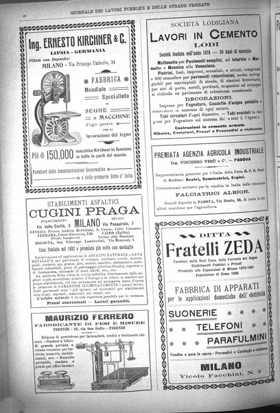 Giornale dei lavori pubblici e delle strade ferrate