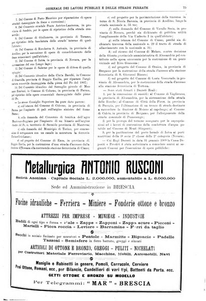 Giornale dei lavori pubblici e delle strade ferrate