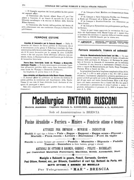 Giornale dei lavori pubblici e delle strade ferrate