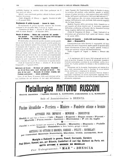 Giornale dei lavori pubblici e delle strade ferrate