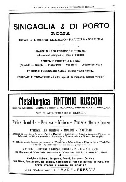 Giornale dei lavori pubblici e delle strade ferrate