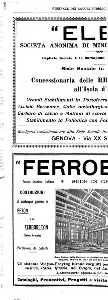 Giornale dei lavori pubblici e delle strade ferrate