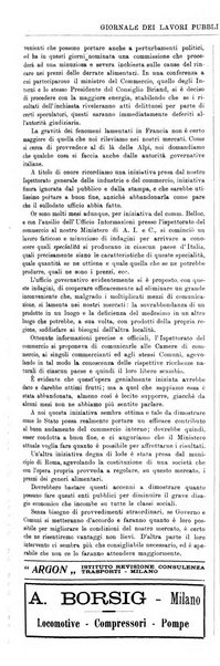 Giornale dei lavori pubblici e delle strade ferrate