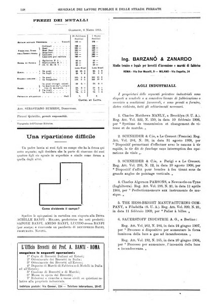 Giornale dei lavori pubblici e delle strade ferrate