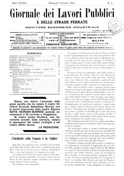 Giornale dei lavori pubblici e delle strade ferrate