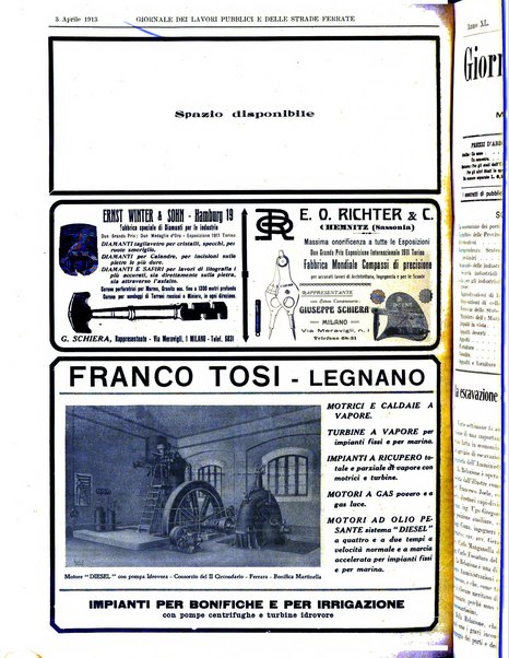 Giornale dei lavori pubblici e delle strade ferrate