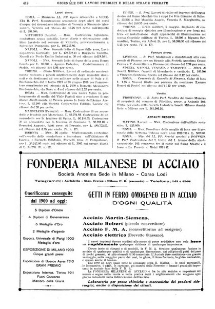 Giornale dei lavori pubblici e delle strade ferrate