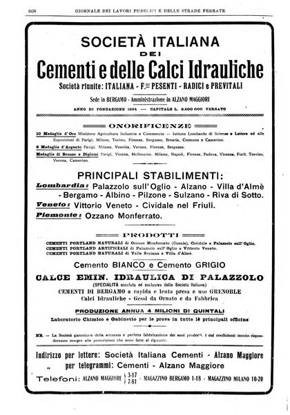 Giornale dei lavori pubblici e delle strade ferrate