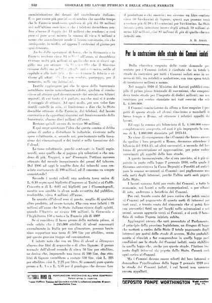 Giornale dei lavori pubblici e delle strade ferrate