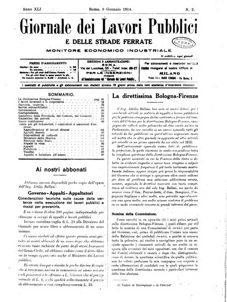 Giornale dei lavori pubblici e delle strade ferrate