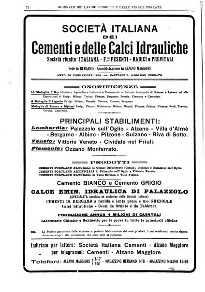 Giornale dei lavori pubblici e delle strade ferrate