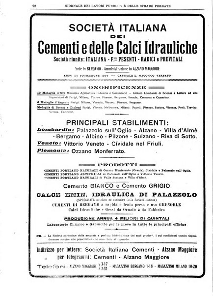 Giornale dei lavori pubblici e delle strade ferrate